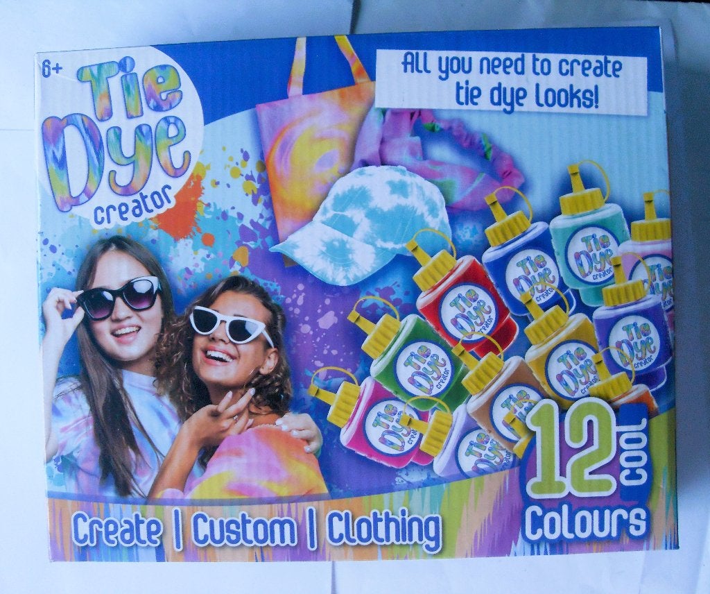 Tie Dye Creator - 12 kleuren verf - Sambro - NIEUW !!!, Ophalen of Verzenden, Nieuw, Knutselen