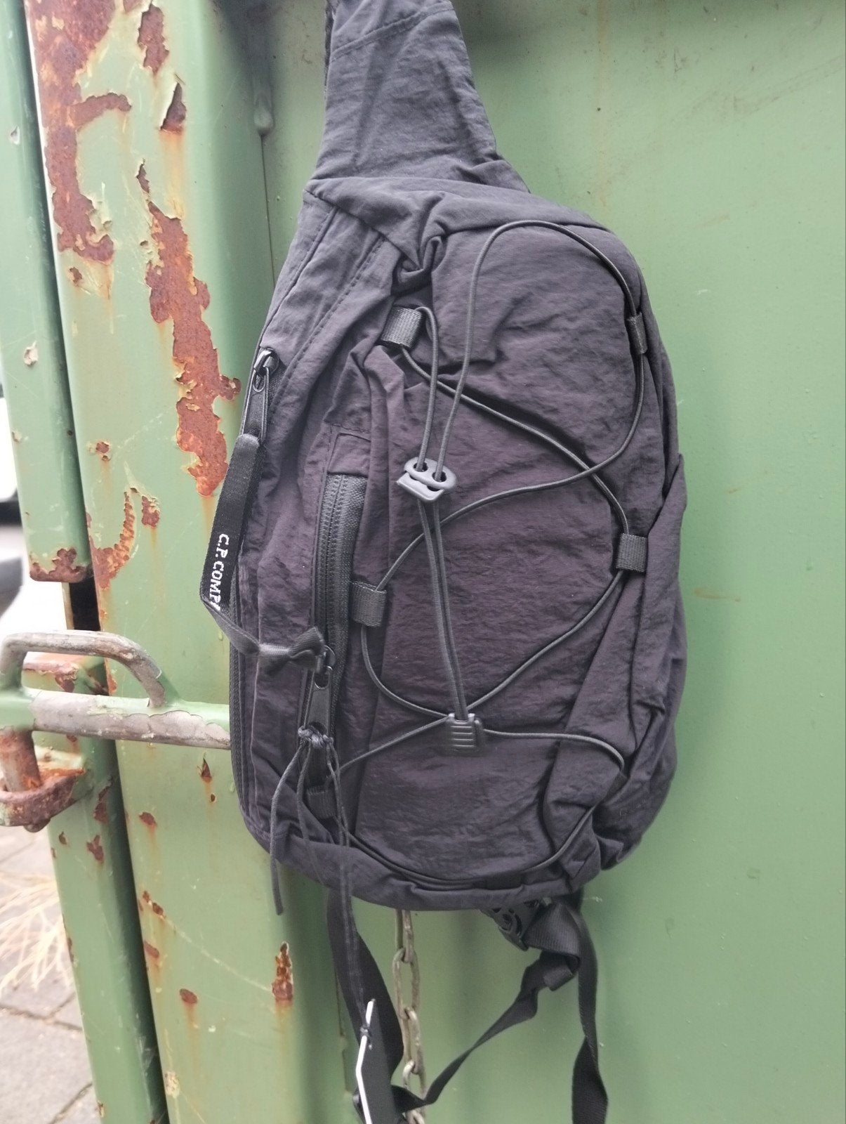 C.P. Company Sling Bag - Zwart, Nieuw met labels, Verzenden, Nieuw, C.P. Company