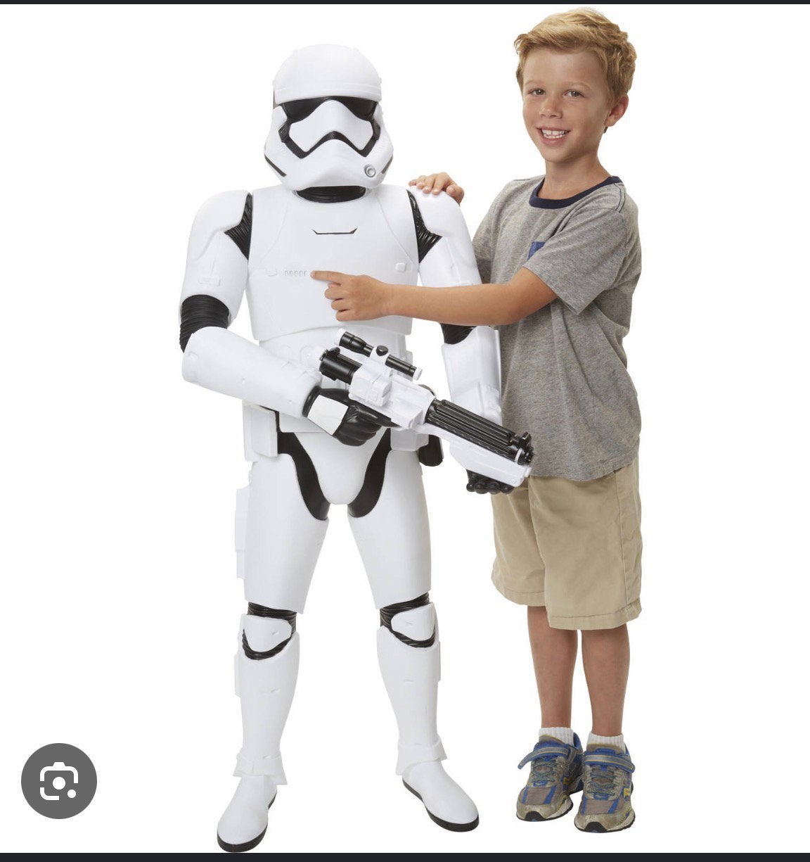 120 cm trooper, Ophalen of Verzenden, Zo goed als nieuw, Actiefiguurtje