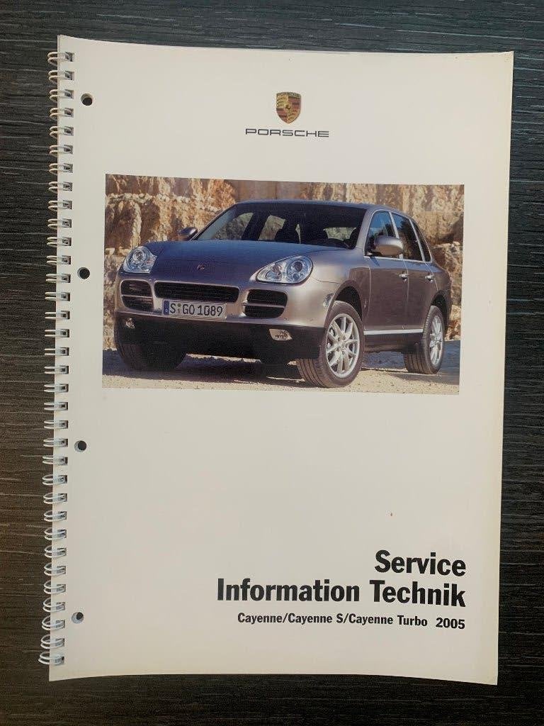 Service Information Technik boek Porsche Cayenne 2005 nieuw, Boeken, Porsche, Nieuw, Ophalen of Verzenden, Porsche