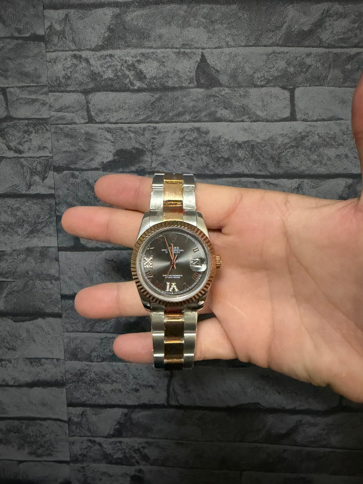Rolex, Sieraden, Tassen en Uiterlijk, Horloges | Dames, Staal, Rolex, Polshorloge, Ophalen of Verzenden