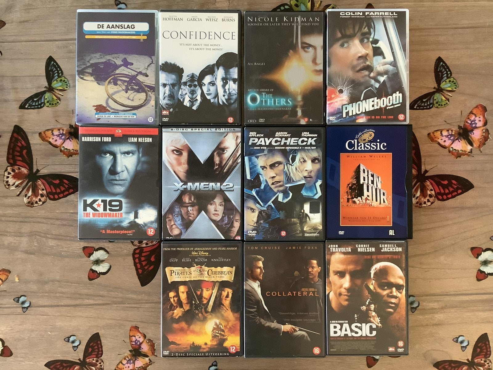 Diverse DVD Collectie: Actie, Thriller, Drama (22 films), Vanaf 16 jaar, Ophalen, Zo goed als nieuw