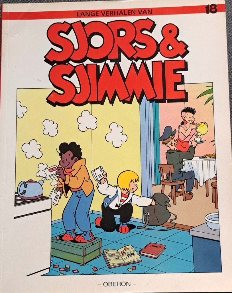 Lange verhalen van Sjors en Sjimmie Nr. 18, Eén stripboek, Ophalen of Verzenden, Gelezen
