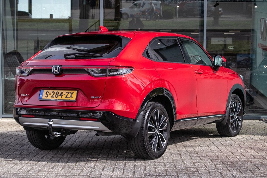 Honda HR-V 1.5 e:HEV Advance - Draaghaak afn. | Navi | Honda, Auto's, Honda, 12 maanden, Leder en Stof, Hybride Elektrisch/Benzine