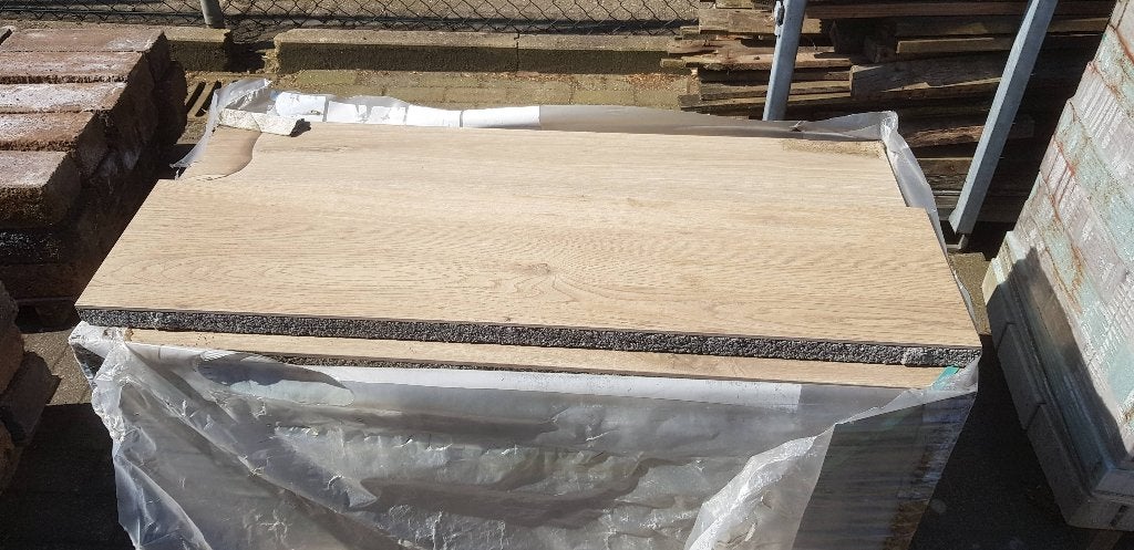 GeoCeramica Schots Eiken 120x30x4 te koop, Tuin en Terras, Ophalen, Keramiek, Nieuw, 5 tot 10 m²