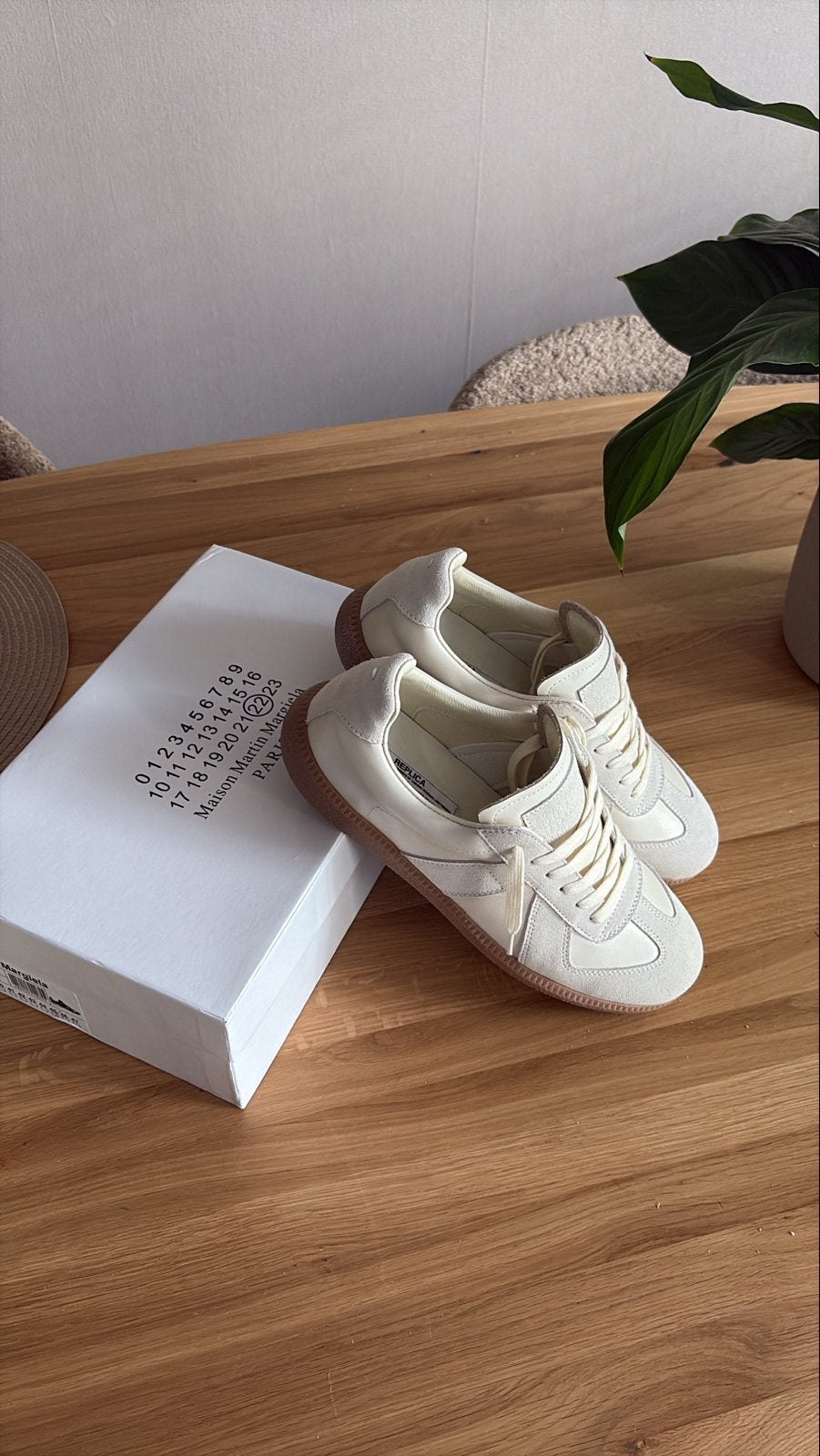 Maison Margiela Replica Sneakers - Nieuw in doos, Kleding | Dames, Ophalen of Verzenden, Nieuw, Wit, Sneakers of Gympen