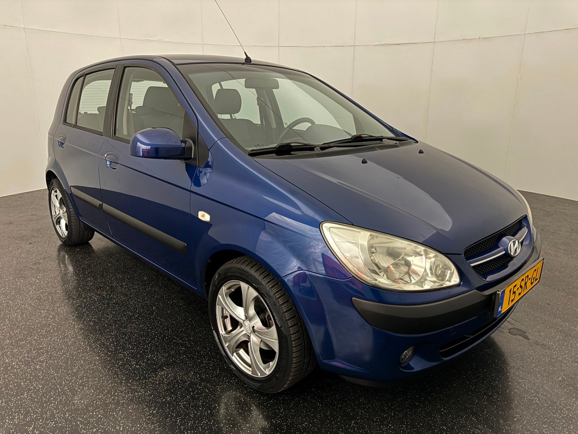 Hyundai Getz 1.4i Active Cool Airco Nw Apk NAP, Auto's, Hyundai, Voorwielaandrijving, 4 cilinders, Blauw, Origineel Nederlands