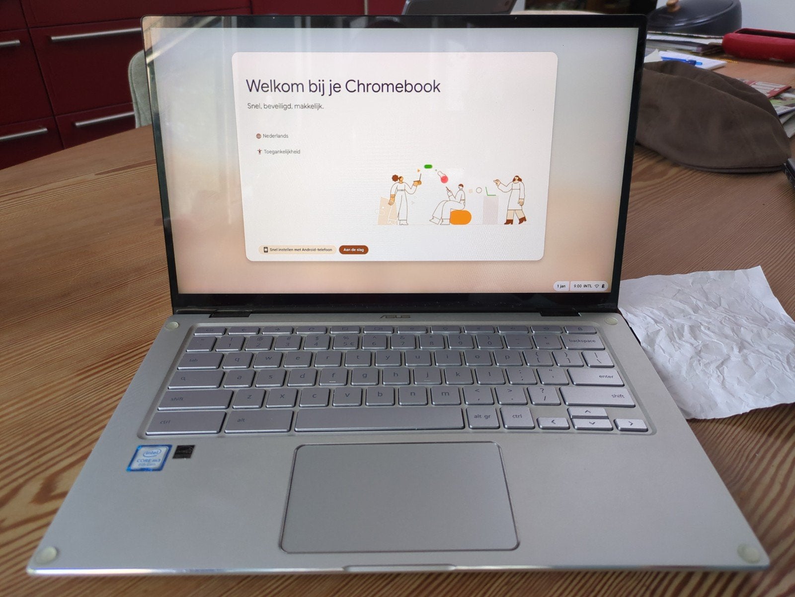 Chromebook Asus C434T chromebook defect!, 14 inch, Asus Chromebook, 8 GB, Touchscreen