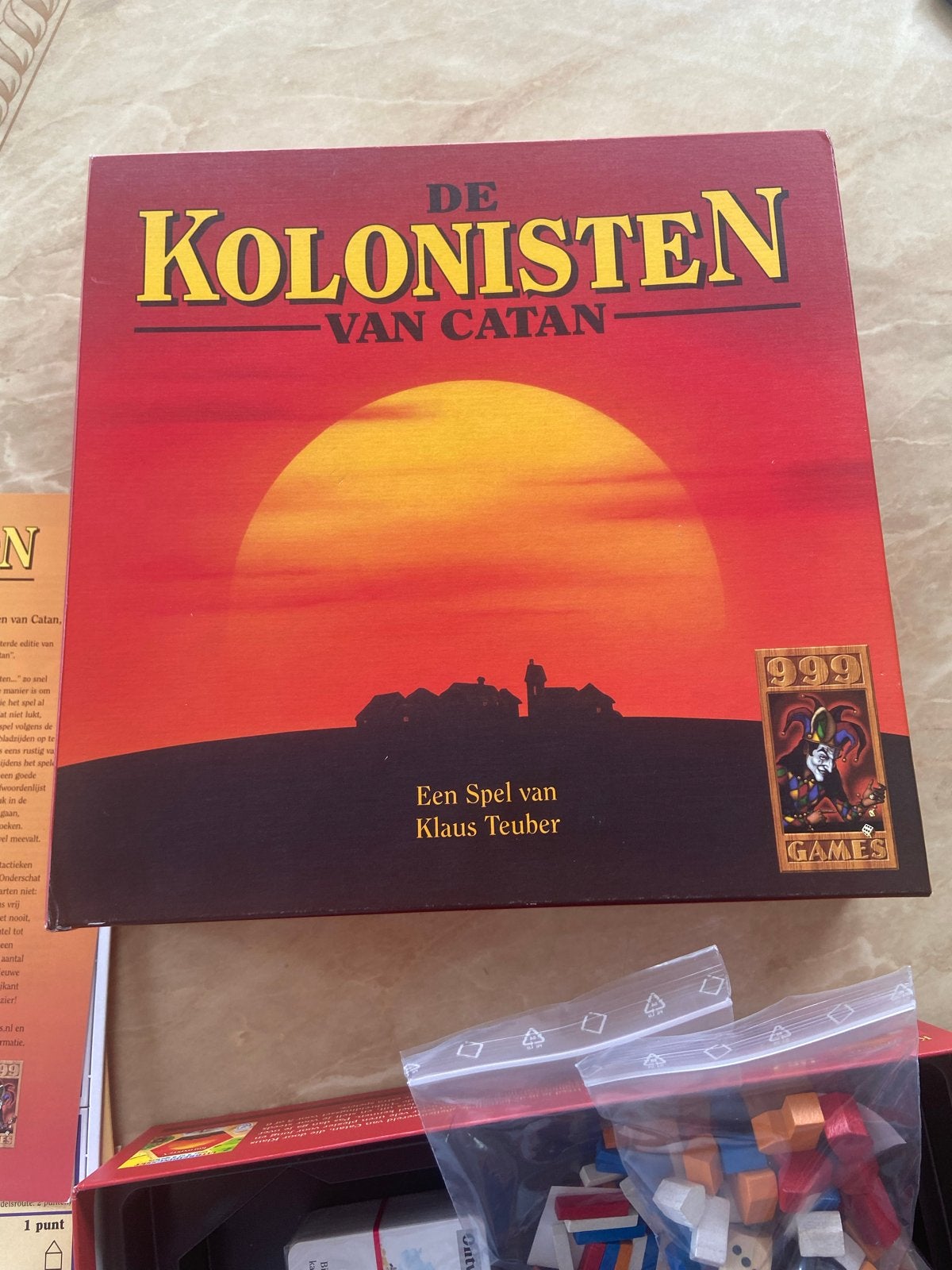 De Kolonisten van Catan - hout Basisspel, Drie of vier spelers, Ophalen of Verzenden, Nieuw