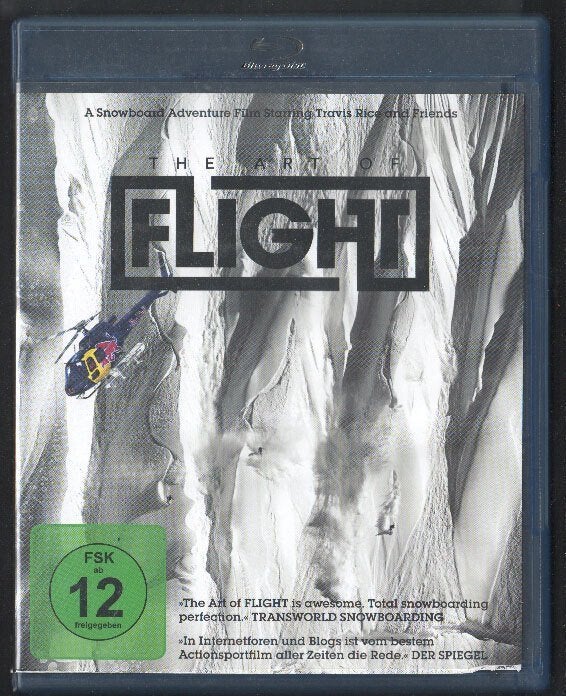 The Art of Flight. Blu-ray. NL subs!, Documentaire, Documentaire en Educatief, Vanaf 9 jaar, Italiaans