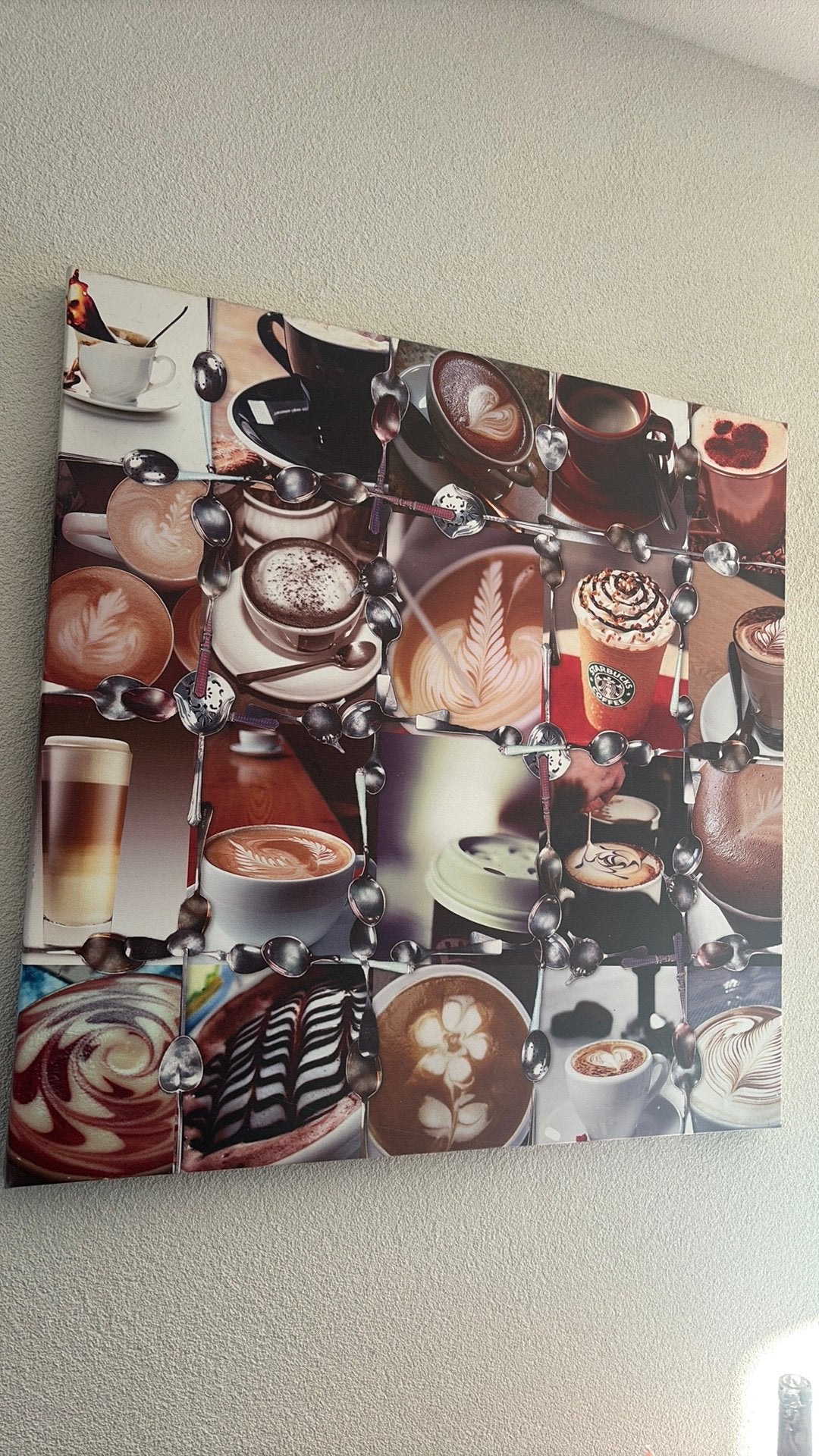 Canvas schilderij koffie (starbucks), Ophalen of Verzenden