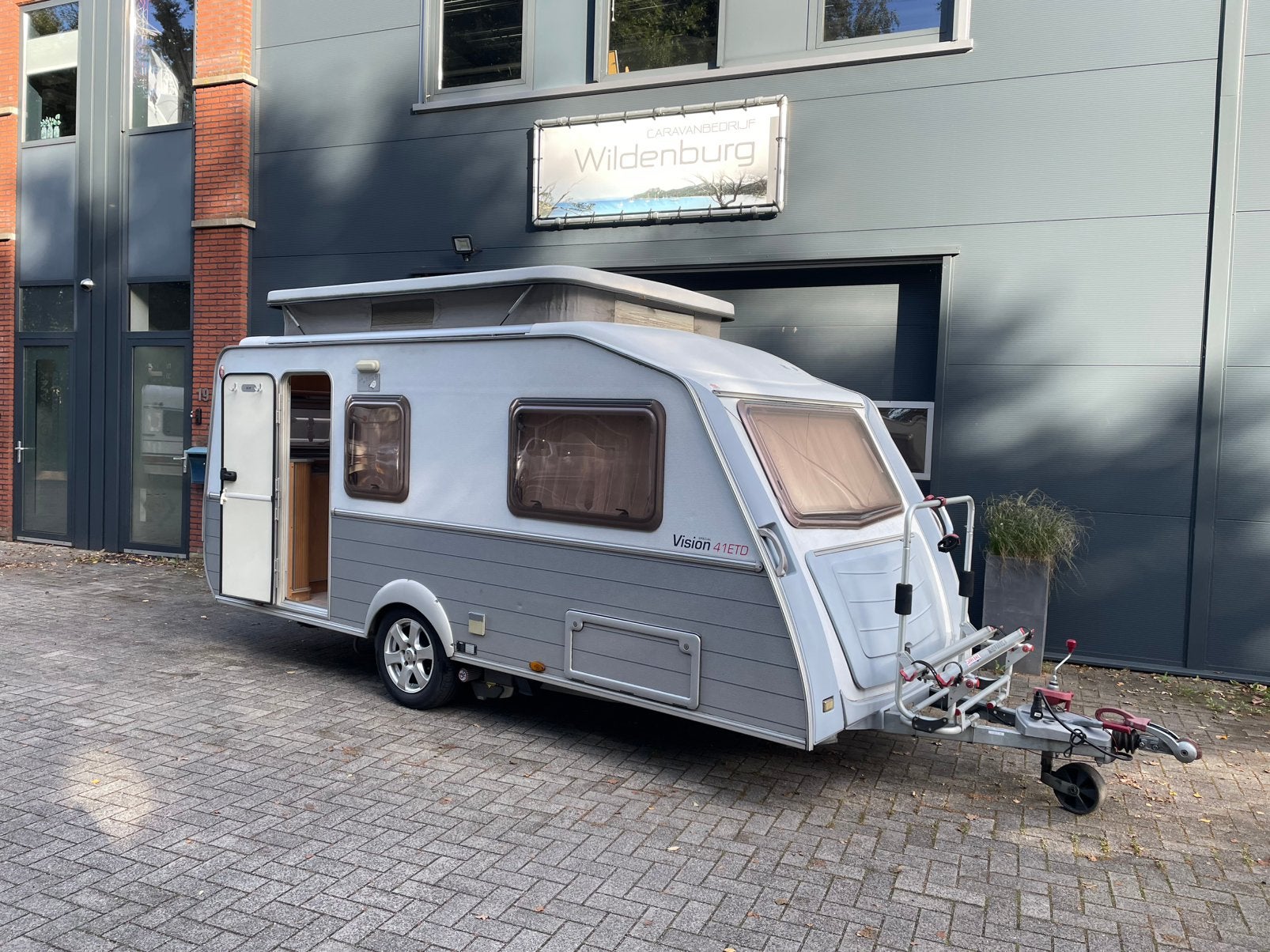 Stoere èn complete Kip Vision Special 41ETD, 2 zitjes, mover, Caravans en Kamperen, Luifel, Standaardzit, Kip, Bedrijf
