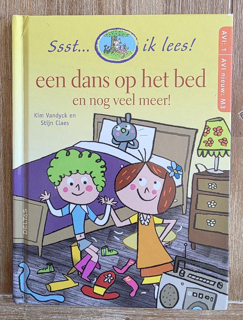 Een dans op het bed - AVI M3 - Groep 3 - Ssst ik lees, Boeken, Kinderboeken | Jeugd | onder 10 jaar, Zo goed als nieuw, Fictie algemeen