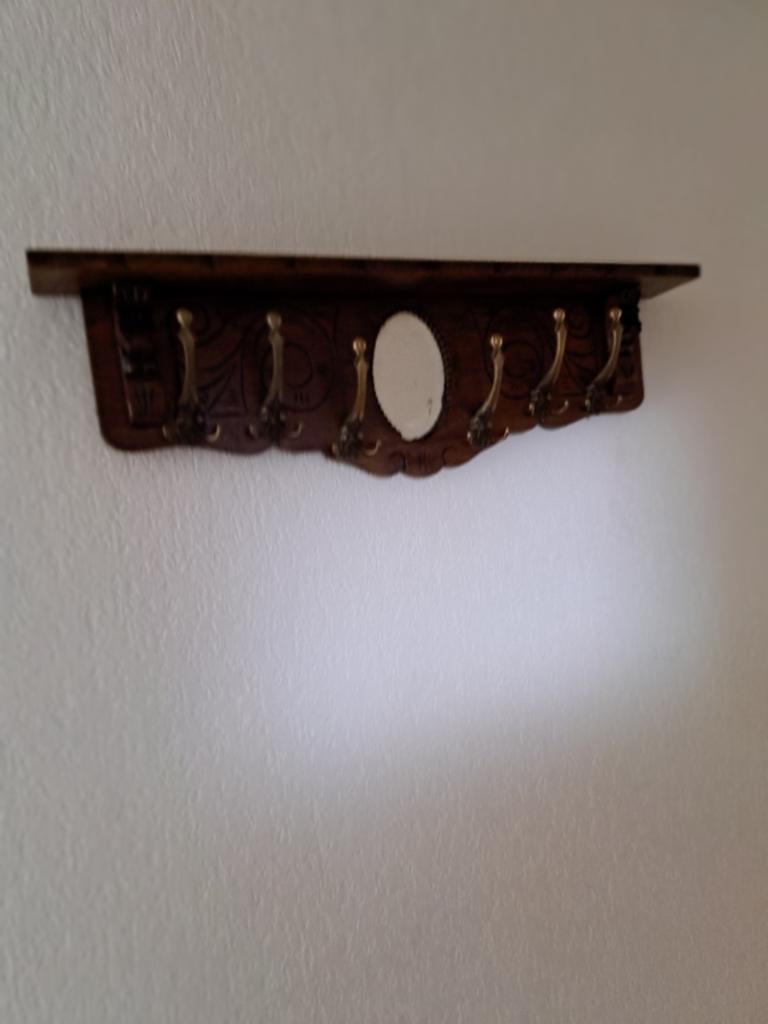Eiken kapstok., Huis en Inrichting, Wandkapstok, Ophalen of Verzenden, Zo goed als nieuw, Minder dan 100 cm