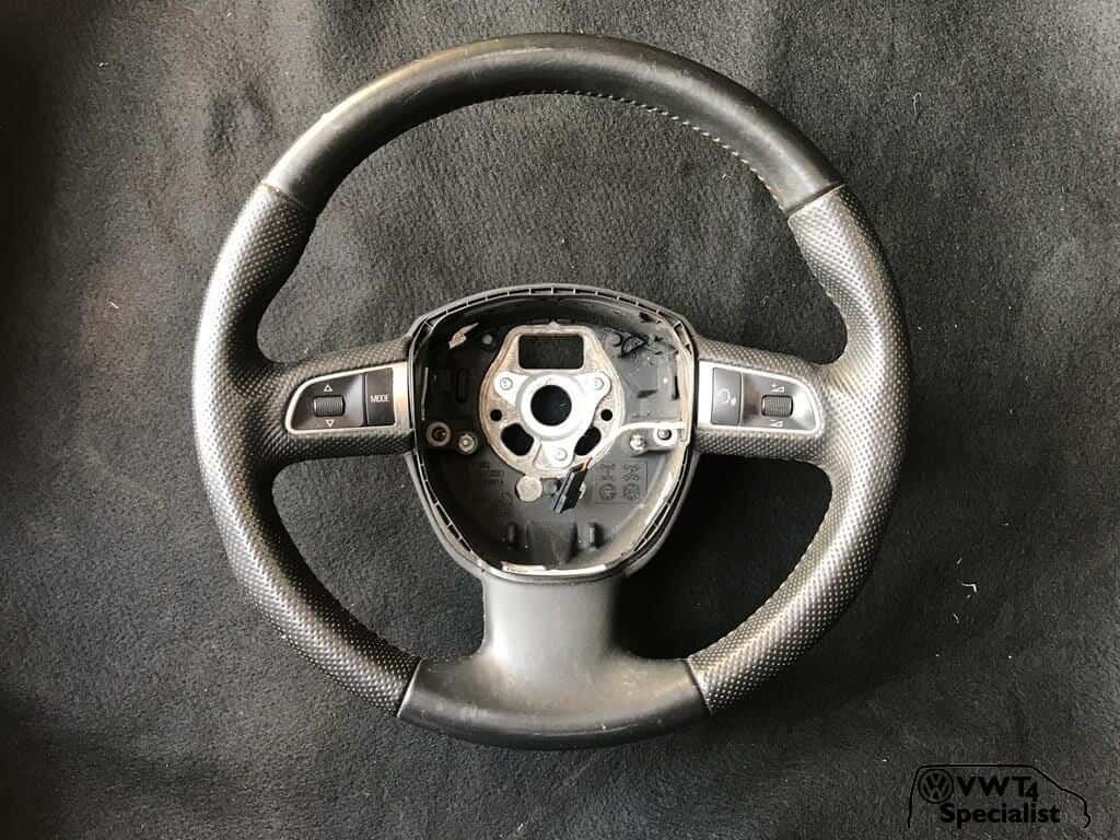 Audi Q5 leder multifunctioneel stuur 8R0419091F 8R0 419 091, Auto-onderdelen, Besturing, Gebruikt, -, -, -