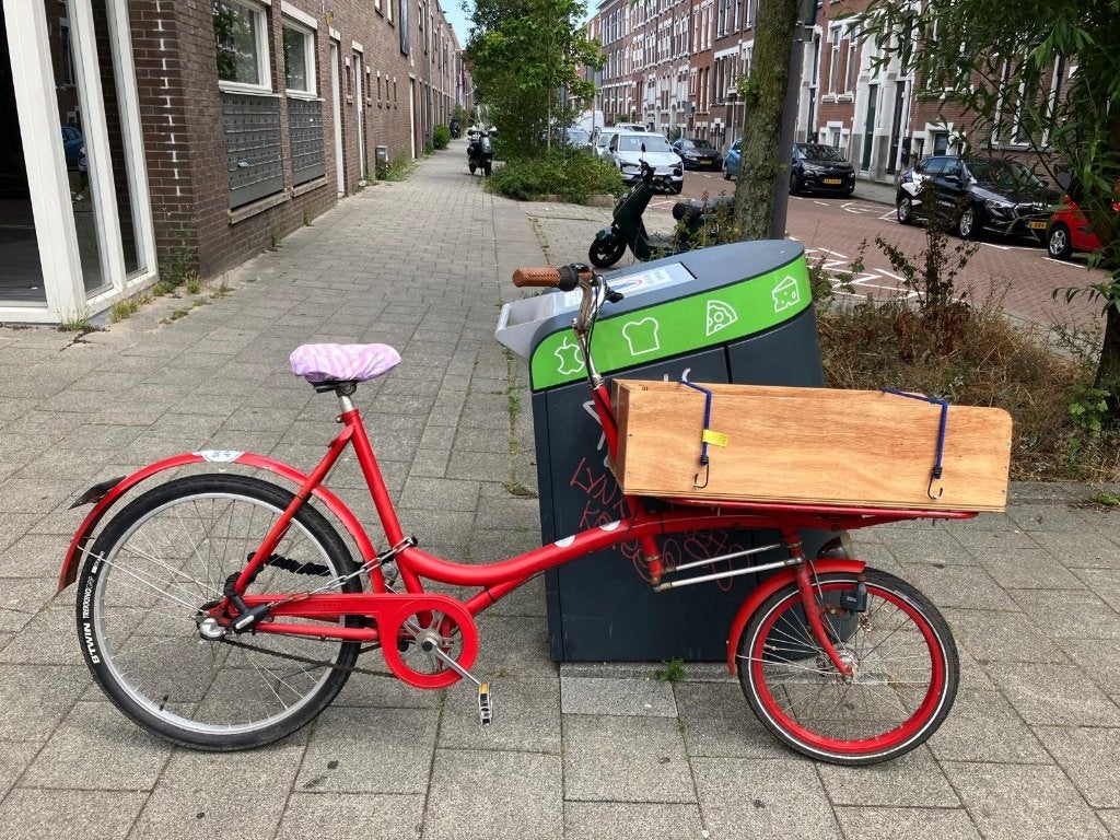Kronan Bakfiets, Fietsen en Brommers, Fietsen | Bakfietsen, Gebruikt, Goederen, Velgrem, Ophalen