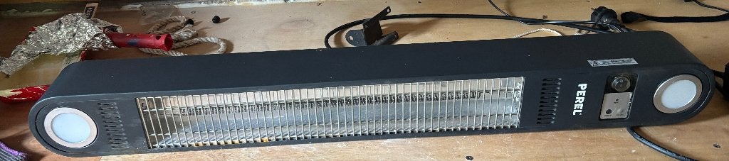 terrasverwarmer, Ophalen, Gebruikt, Elektrisch, Plafond