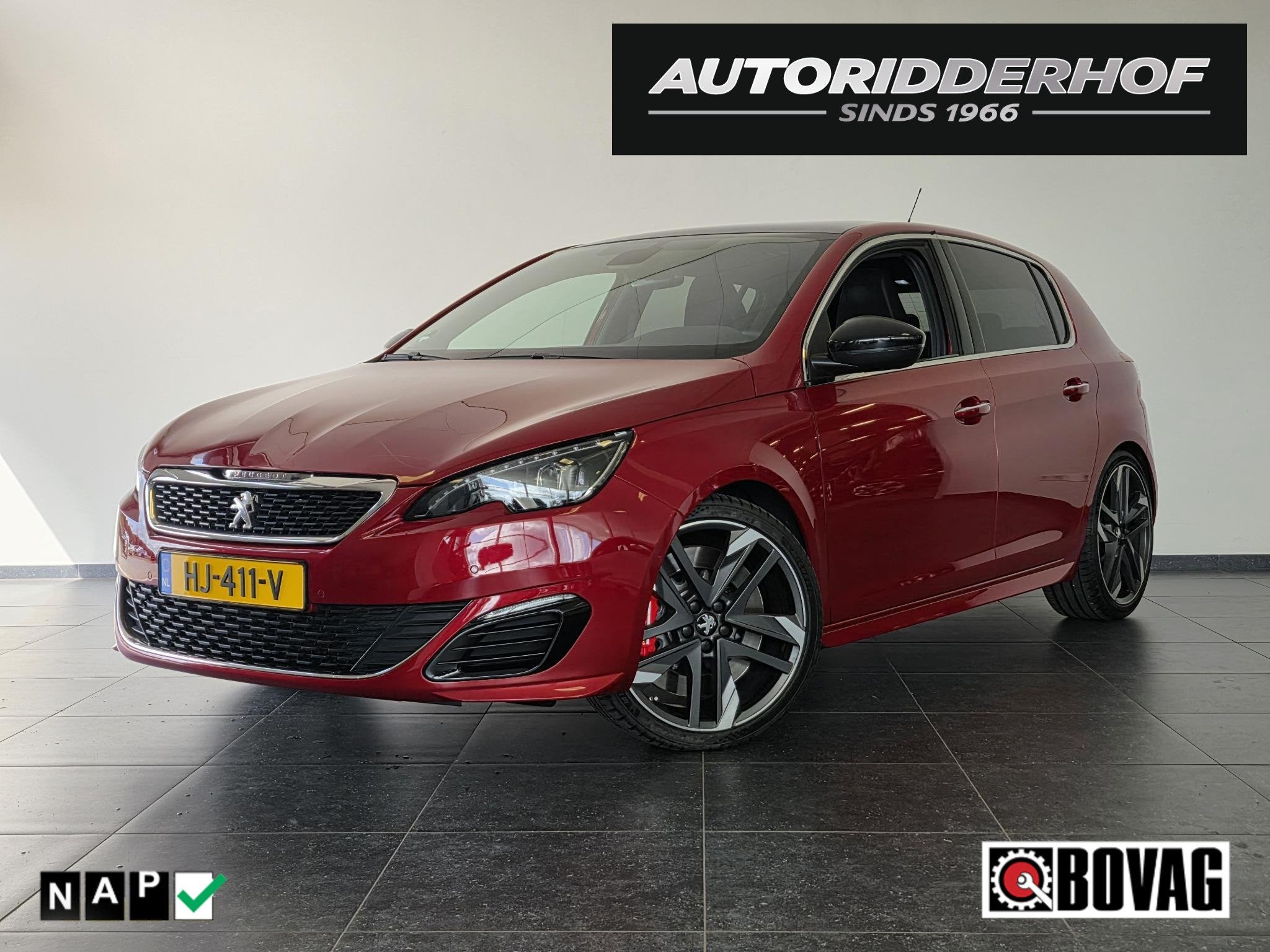 Peugeot 308 1.6 e-THP GTi 270 | NL-Auto | 100% onderhouden |, Auto's, Voorwielaandrijving, Dealer onderhouden, Gebruikt, Euro 6