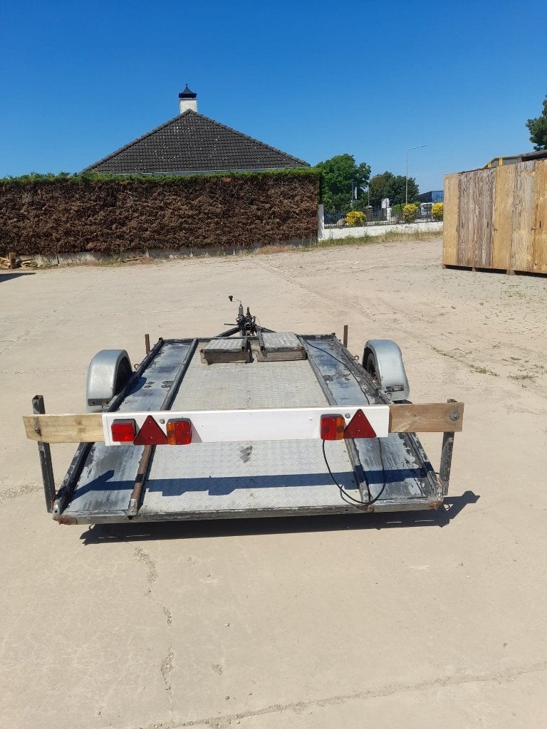 Auto aanhänger, Ophalen, Gebruikt