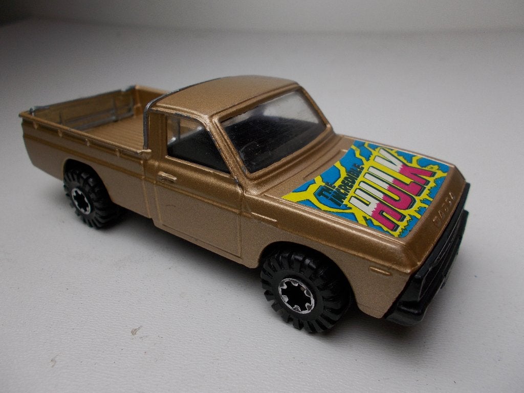 1978 CORGI TOYS 264 MAZDA B1600 PICKUP THE INCREDIBLE HULK, Ophalen of Verzenden, Gebruikt, Auto, Corgi