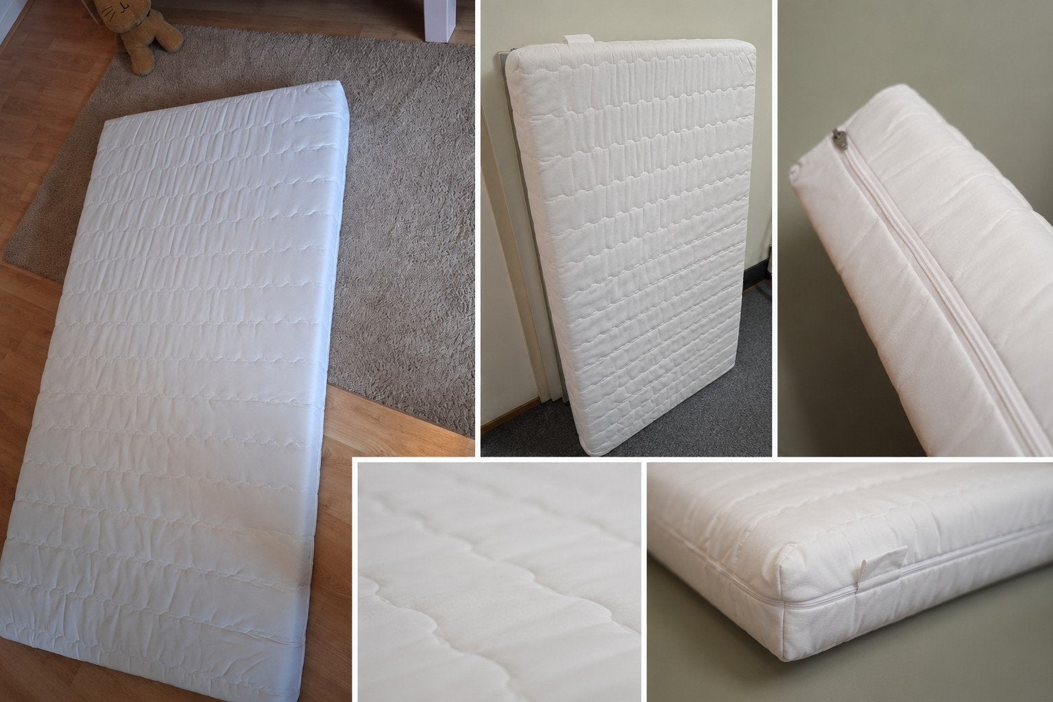 Mooi matras voor ledikant. 60x120 cm, Ophalen, Jongetje of Meisje, Overige typen, Zo goed als nieuw