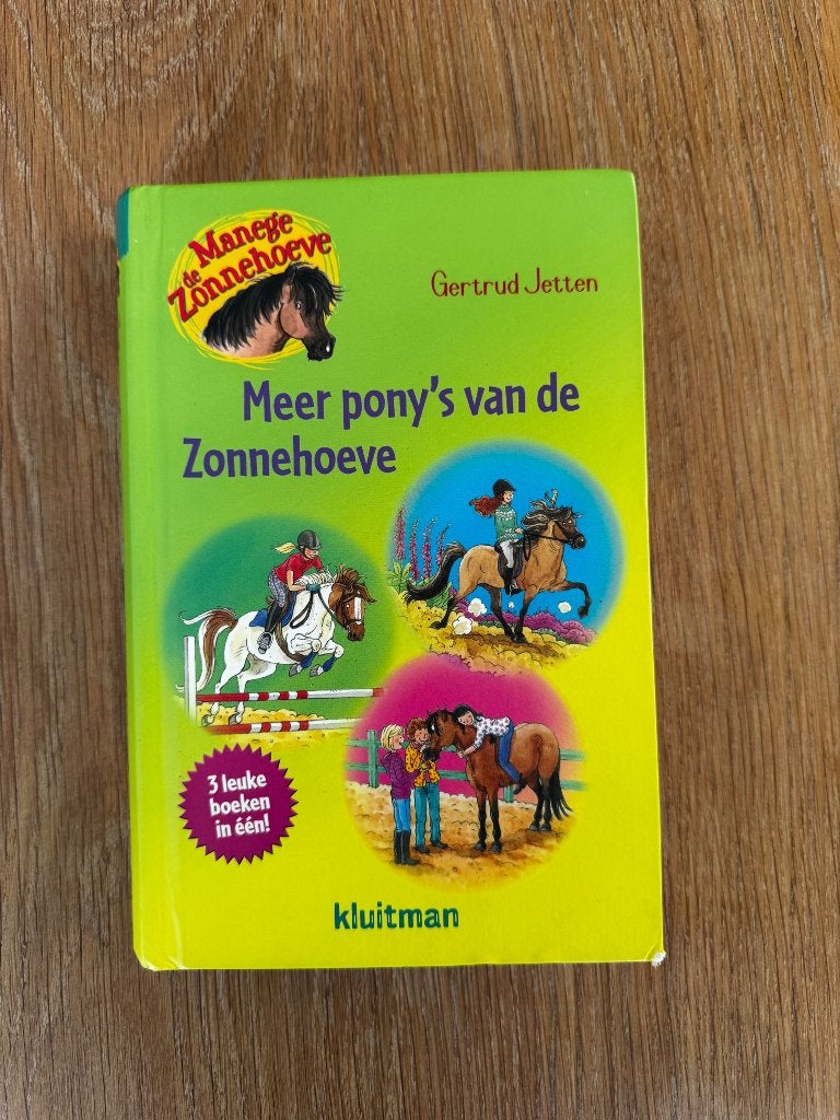 Manege de Zonnehoeve boek, Boeken, Kinderboeken | Jeugd | onder 10 jaar, Ophalen of Verzenden, Zo goed als nieuw, Gertrud Jetten