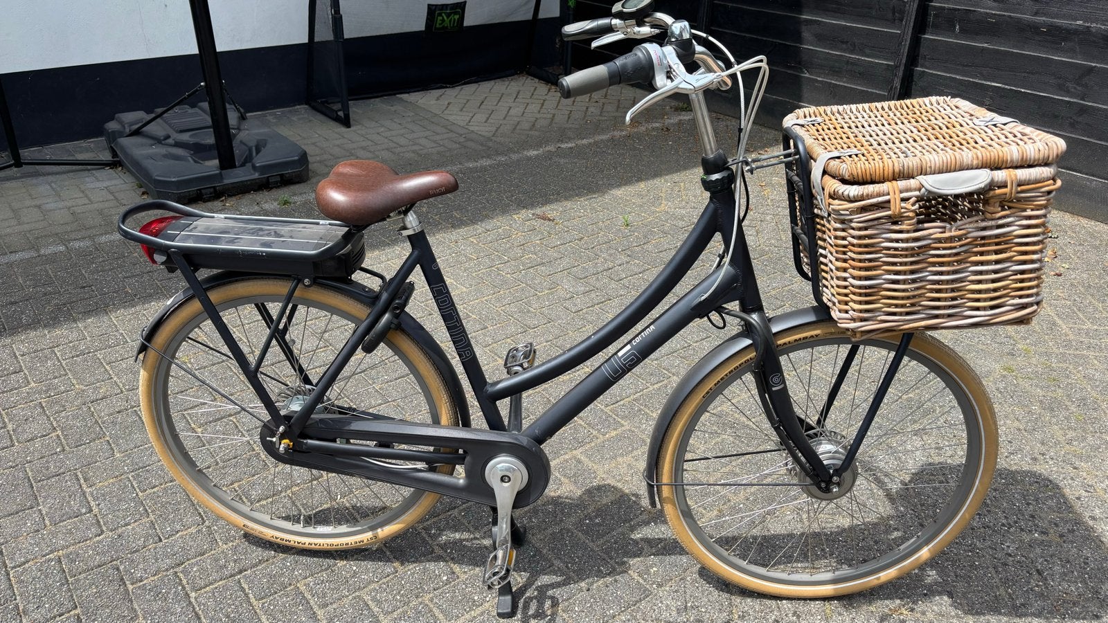Cortina U5 elektrische transporter fiets, Ophalen, Gebruikt, Cortina, 55 tot 59 cm
