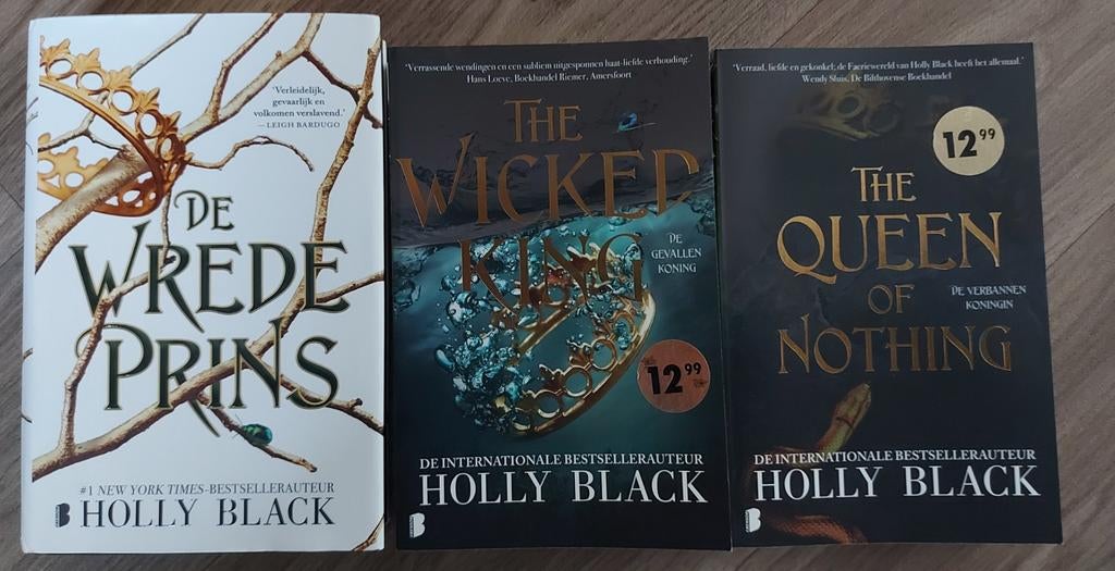 Elfhame Serie - The Folk of the Air (deel 1, 2, 3), Boeken, Ophalen of Verzenden, Gelezen, Holly Black