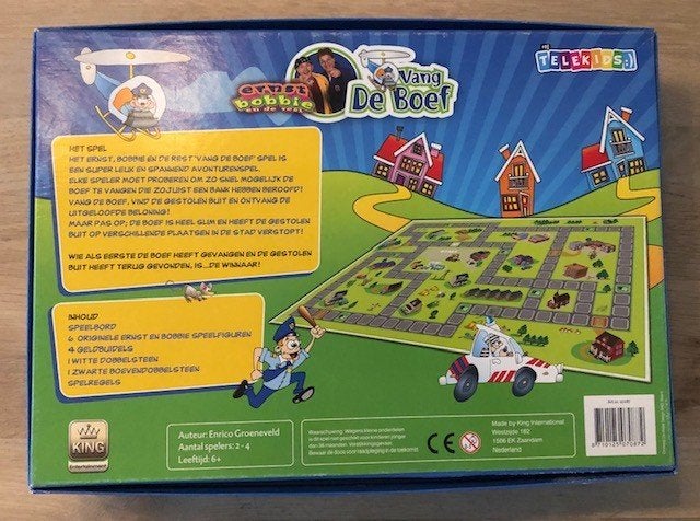 NIEUW Ernst Bobbie en de Rest Vang de Boef spel 6+, Hobby en Vrije tijd, Verzenden, Nieuw, King