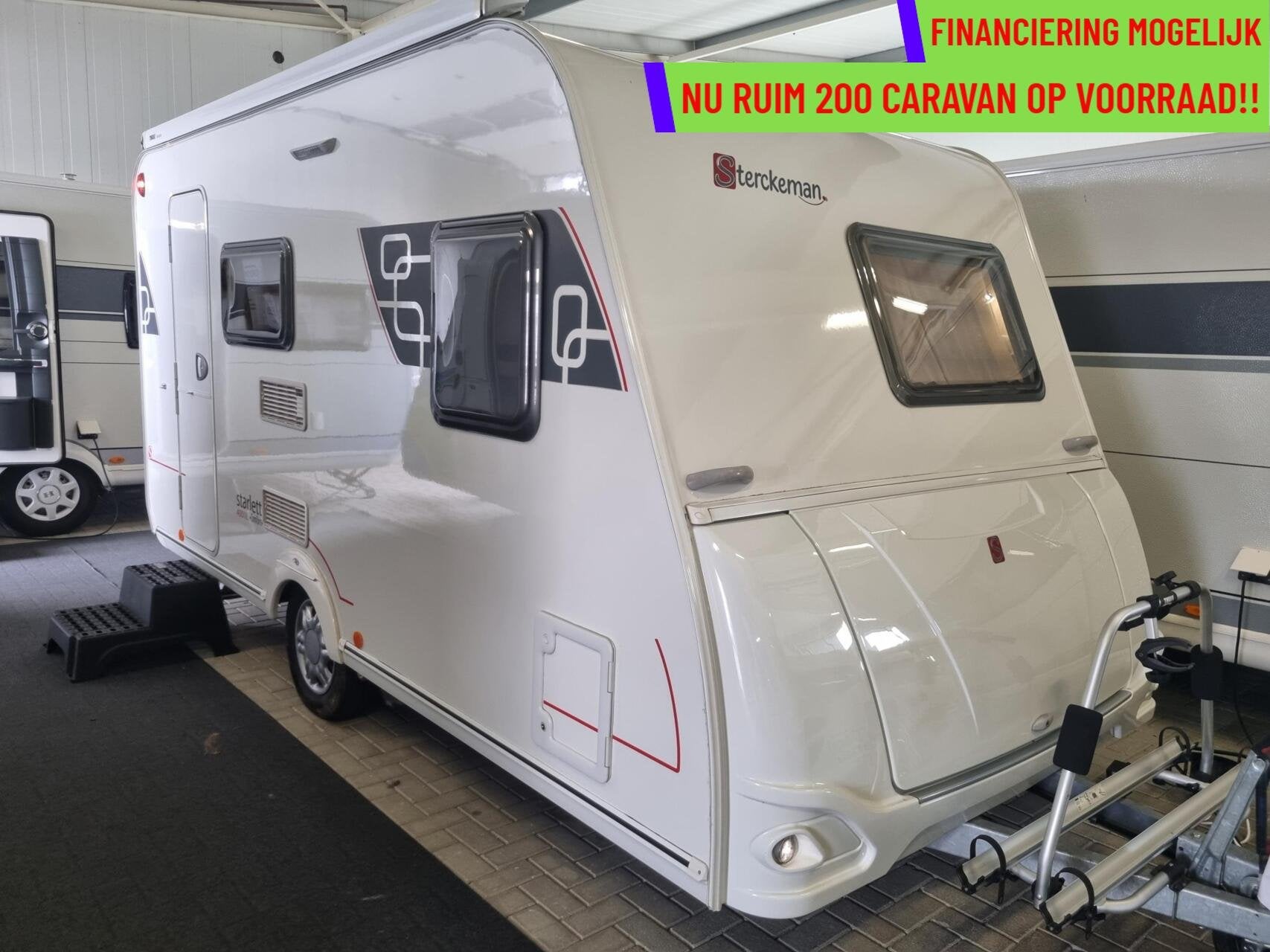 Sterckeman STARLETT 400 ul MOVER + CASS LUIFEL + AUTARK, Caravans en Kamperen, Caravans, Sterckeman, Bedrijf, 750 - 1000 kg, Tot en met 4