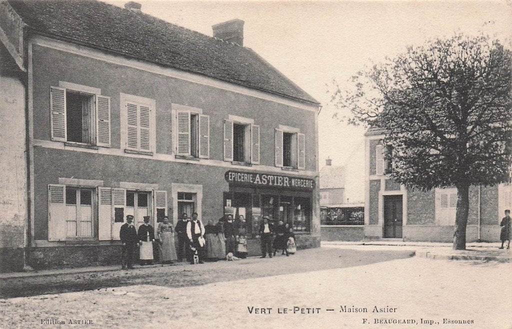 702-391-017 Vert Le Petit Maison Astier, Verzenden, Voor 1920, Frankrijk