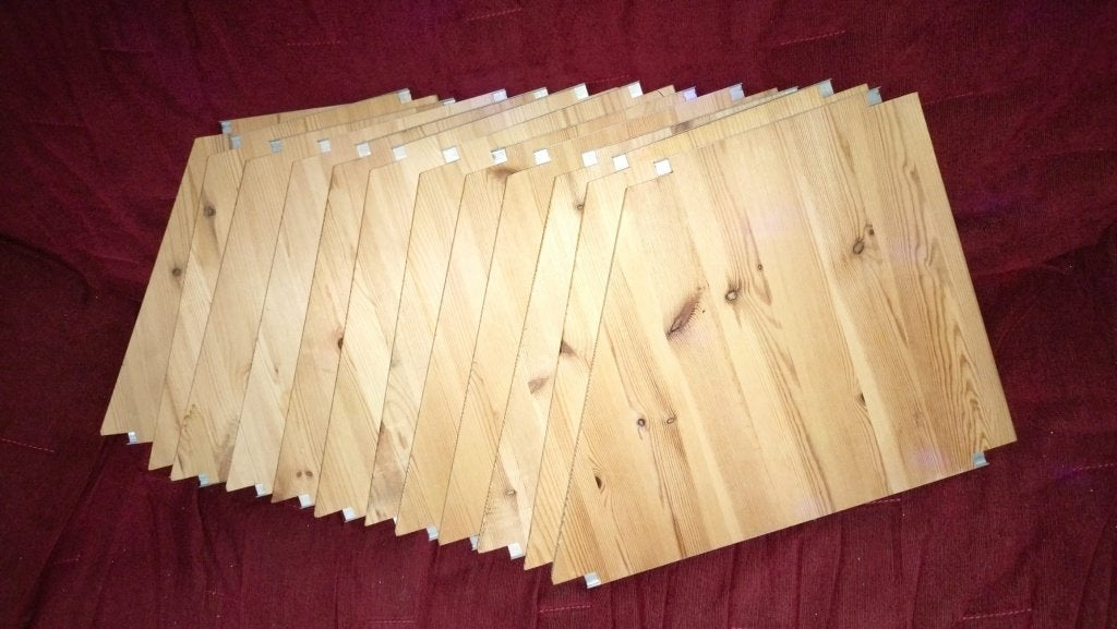 12 kleine boekenrek planken, IKEA Ivar, Ophalen, Gebruikt
