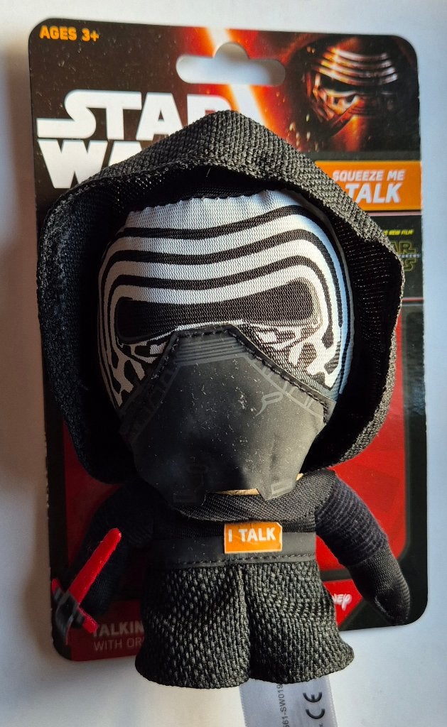 4x Star Wars 4" Talking Plush Clip-on Underground Toys NIEUW, Verzamelen, Ophalen of Verzenden, Nieuw, Actiefiguurtje