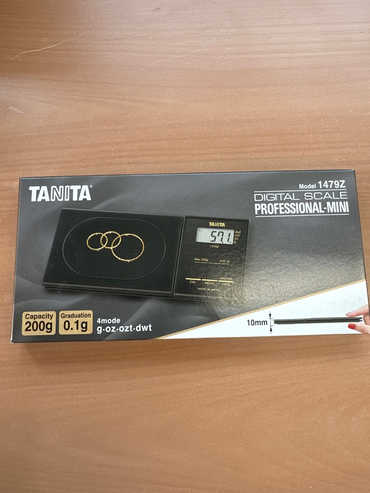 Tanita Digitale Precisieweegschaal Professional-Mini 1479Z, Witgoed en Apparatuur, Minder dan 10 kg, Verzenden, Nieuw, Digitaal