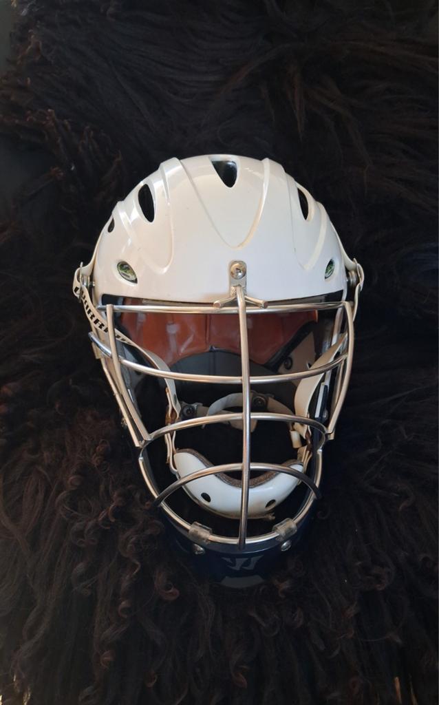 Warrior Venom ,Lagrosse helm, Sport en Fitness, IJshockey, Ophalen of Verzenden, Gebruikt, Bescherming