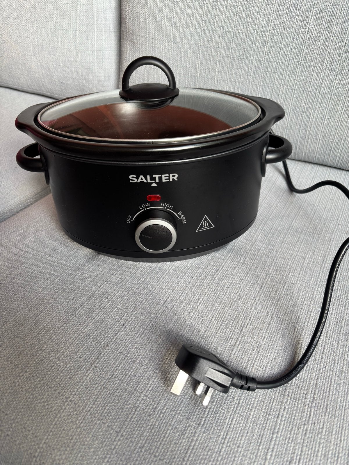 Salter Slowcooker - Nieuwstaat met Engelse stekker, Ophalen of Verzenden, Zo goed als nieuw