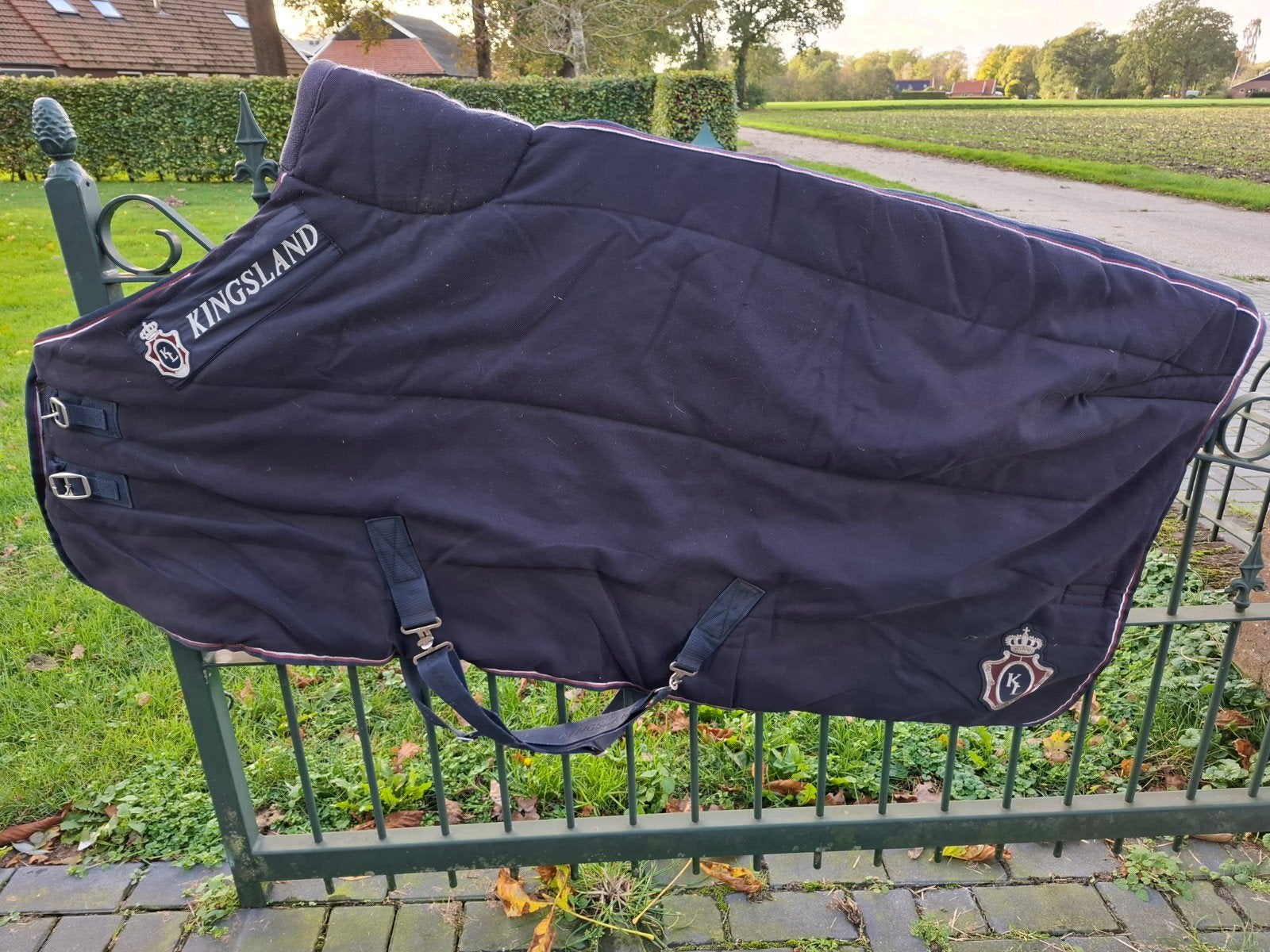 Staldeken van Kingsland, Dieren en Toebehoren, Gebruikt, 200 g, Ophalen of Verzenden, Staldeken