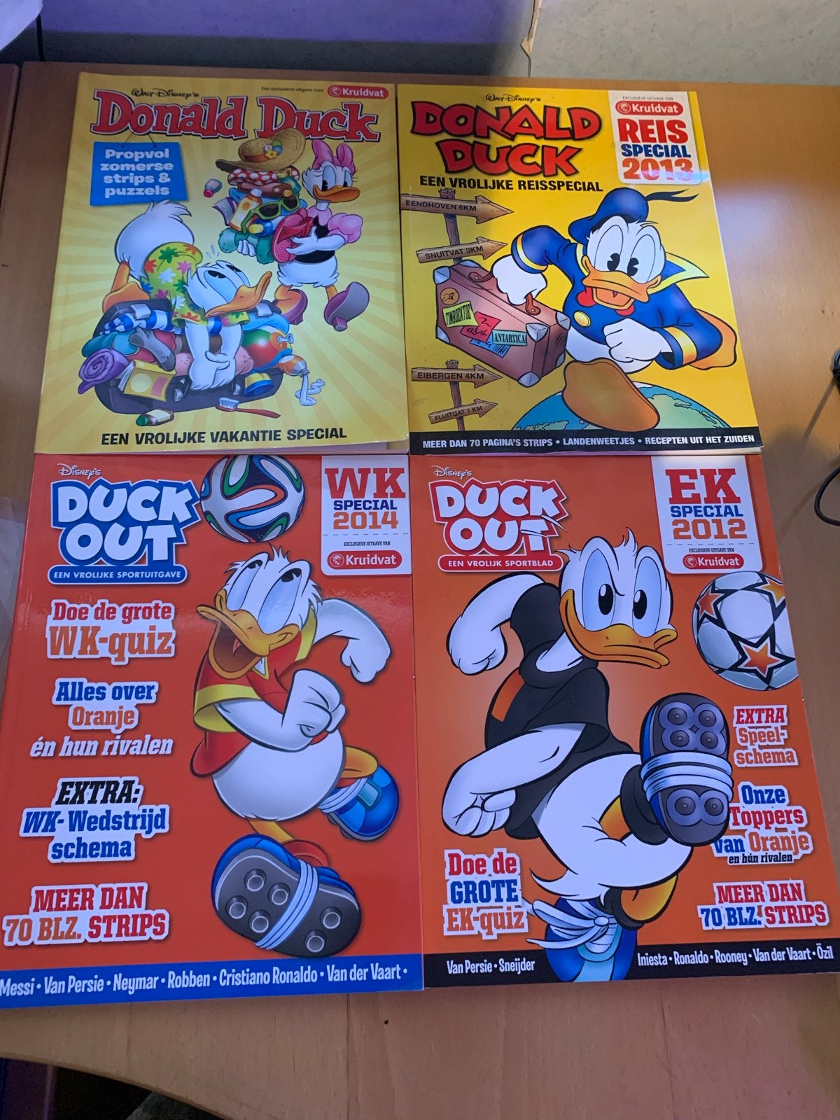 Donald Duck & Duck Out Specials - 4 stuks, Ophalen of Verzenden, Gelezen, Overige typen
