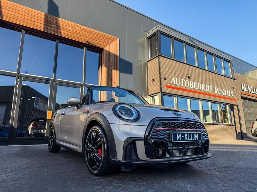 Mini Mini Cabrio 2.0 John Cooper Works JCW Pack F1 aut 231pk, Auto's, Mini, Gebruikt, Cabriolet, 4 stoelen, Bedrijf