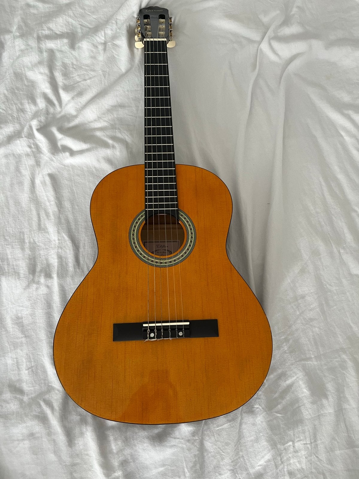 Clifton Klassieke Gitaar met Hoes - Zo goed als nieuw, Muziek en Instrumenten, Ophalen, Zo goed als nieuw, Klassieke of Spaanse gitaar