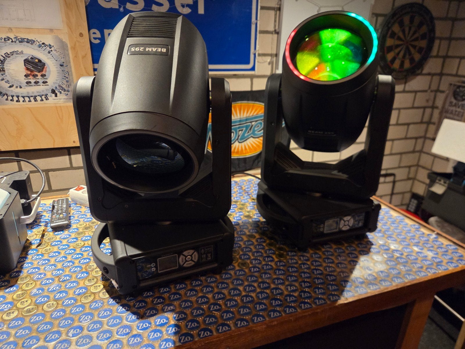 295W Beam Moving Head Lamp, Ophalen, Zo goed als nieuw, Licht, Geluidgestuurd
