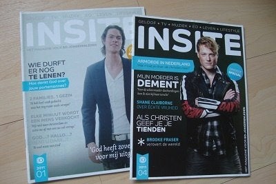 2 x tijdschrift INSITE 2011, Ophalen of Verzenden, Zo goed als nieuw