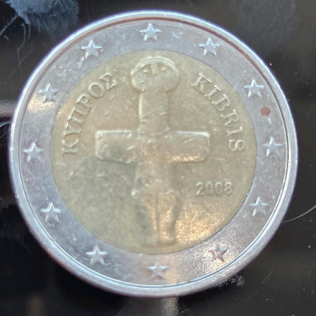 2 euro munt 2008 Cyprus Kibris Zeldzaam Gebruikt



het str, Postzegels en Munten, Munten | Europa | Euromunten, Ophalen of Verzenden