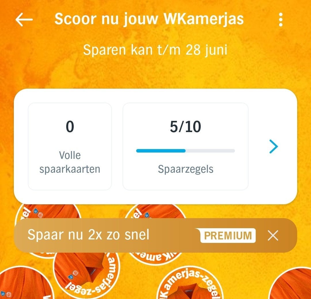 AH Wkamerjas zegels, Ophalen, Winkel, Super of Benzinepomp, Zegels, Bonnen of Punten