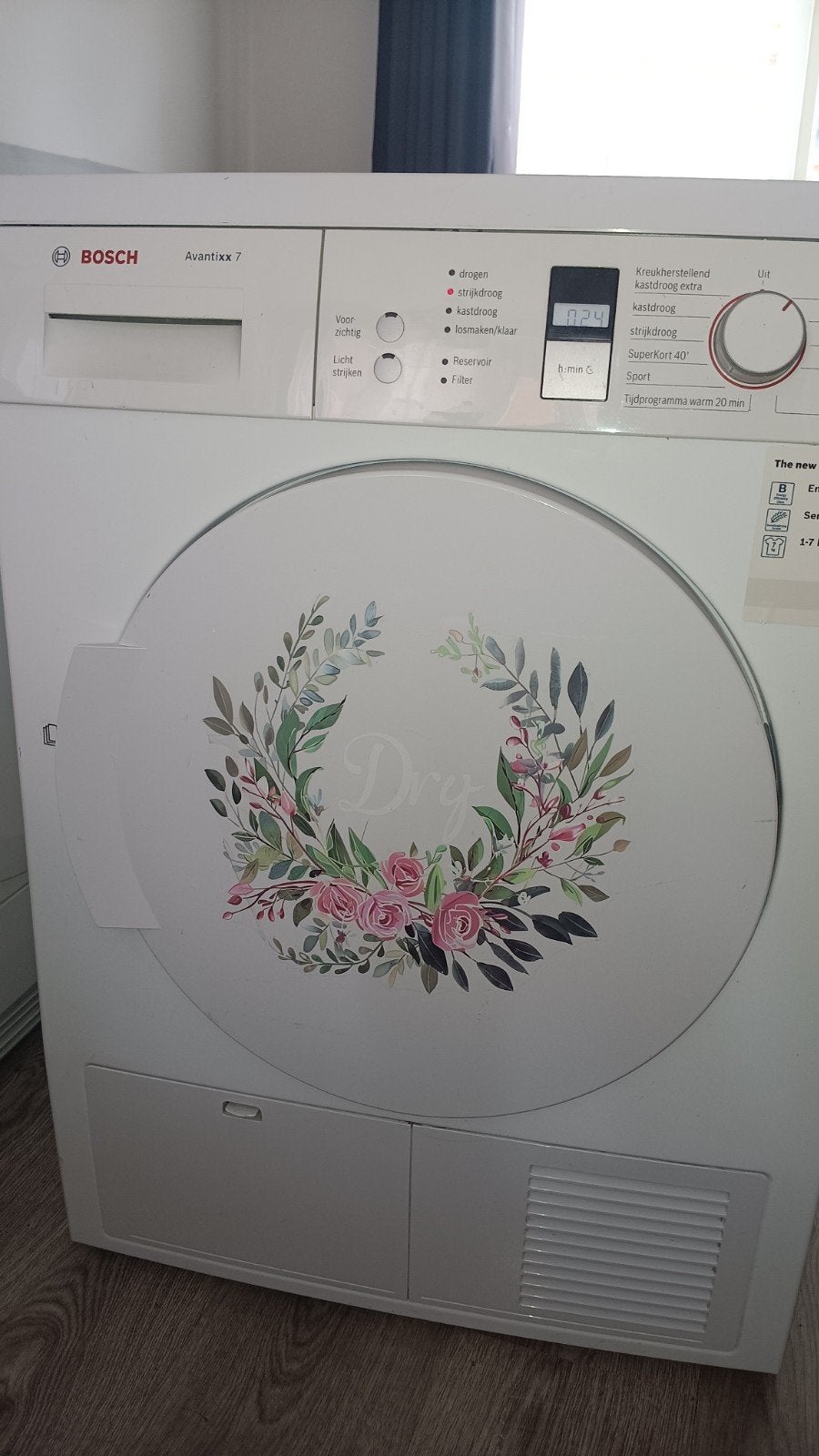 Wasdroger en wasmachine van t merk bosch, Witgoed en Apparatuur, Ophalen, 6 tot 8 kg, Zo goed als nieuw, 85 tot 90 cm