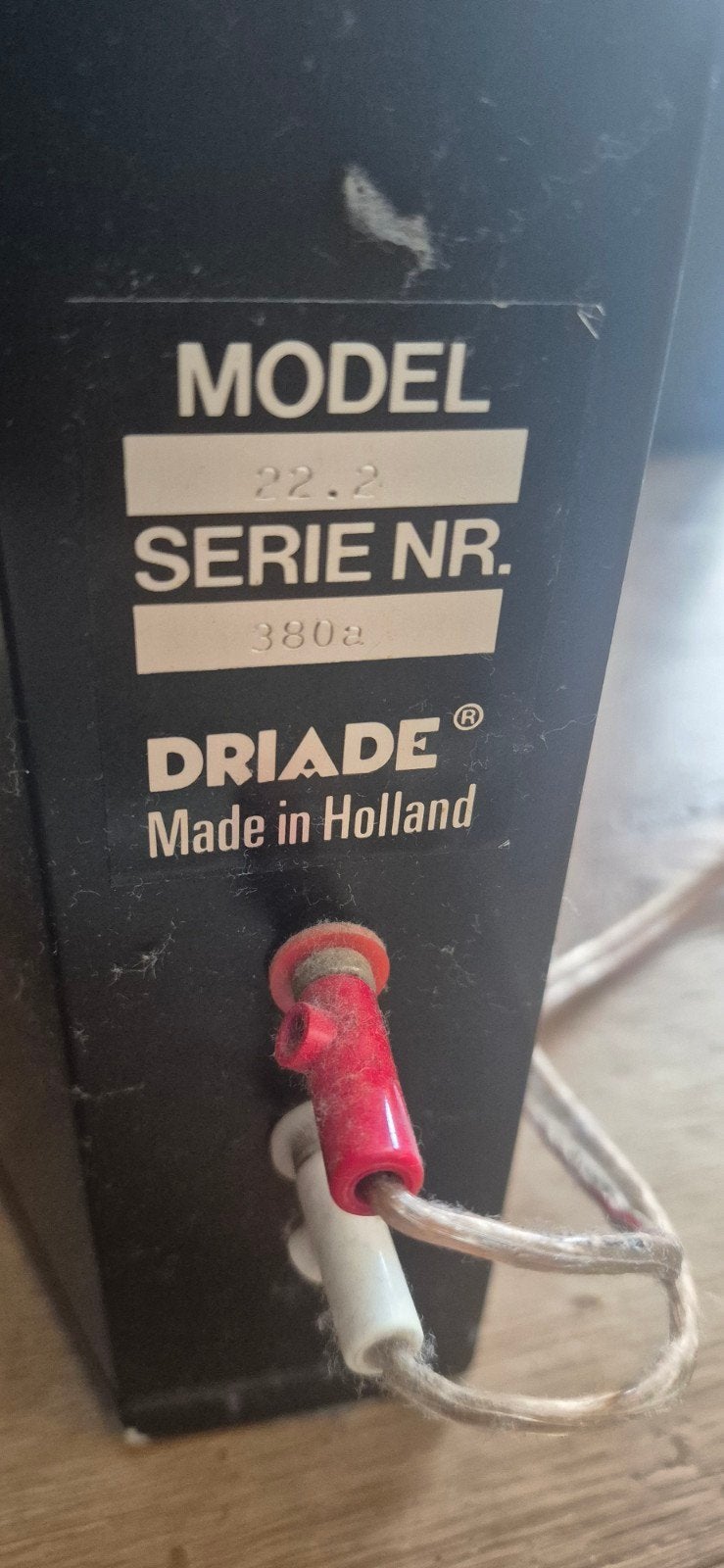 driade luidspeakers, Audio, Tv en Foto, Ophalen, Gebruikt, Stereo speakers, Overige merken