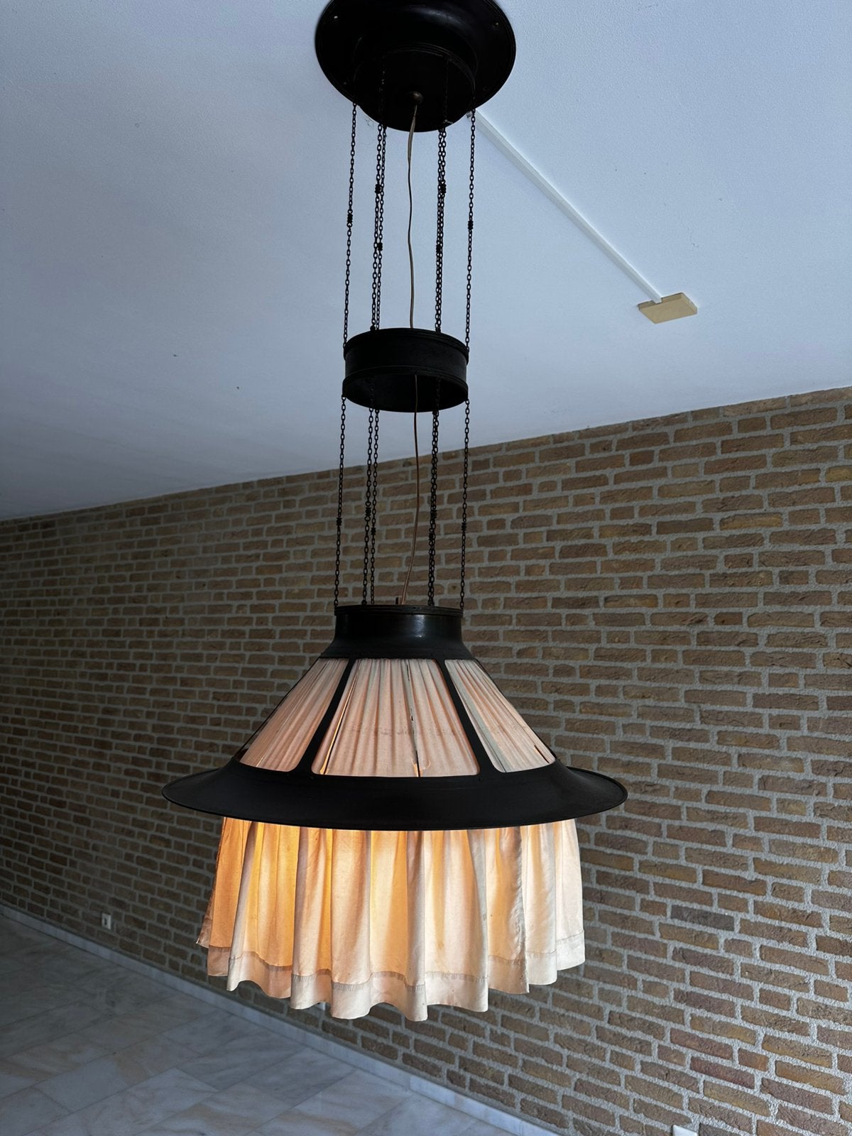 Art Deco Eisenlöffel lamp stijl Amsterdamse school, Amsterdamse school early dutch design, Ophalen of Verzenden, Zo goed als nieuw