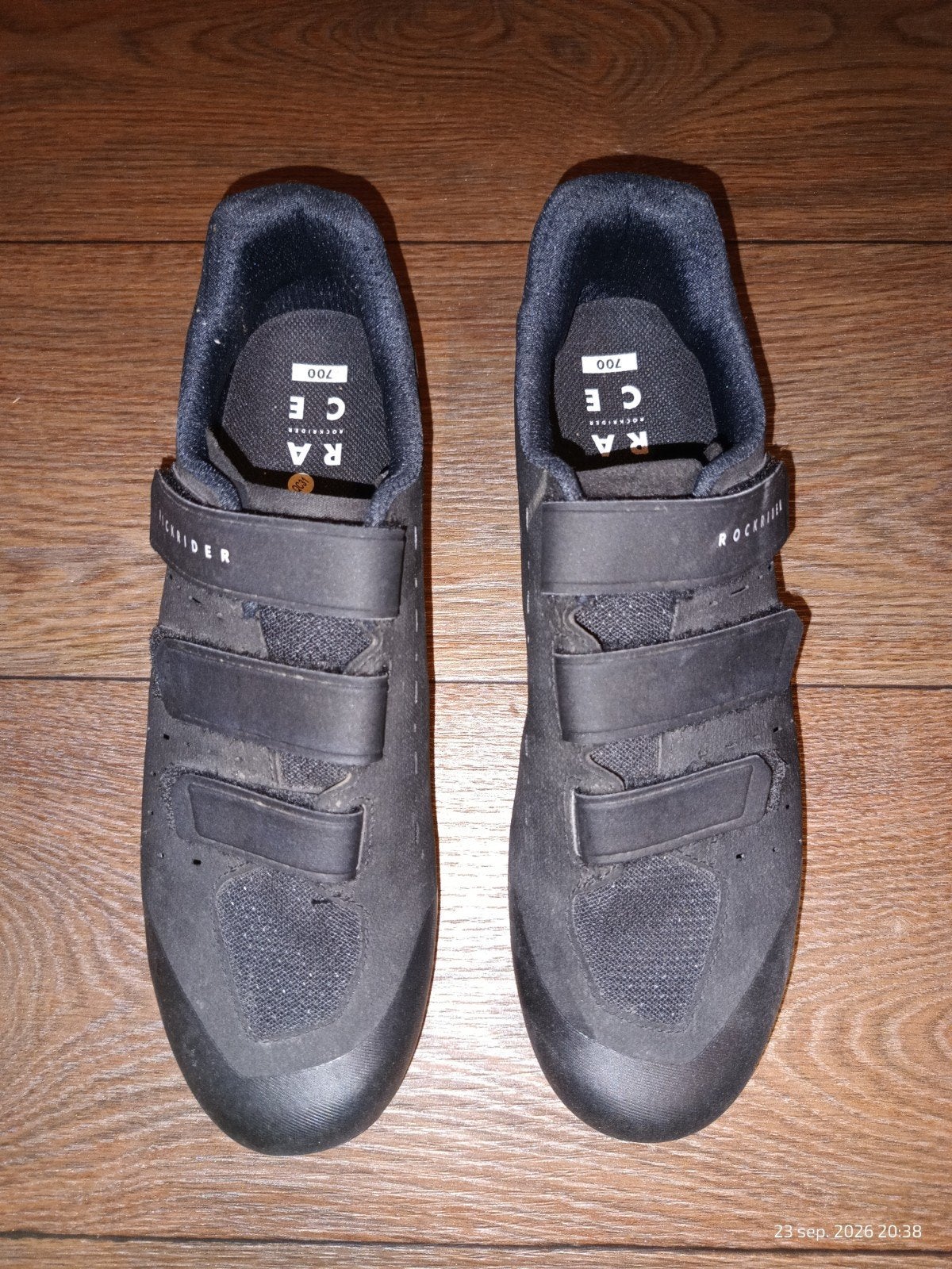 Decathlon MTB Rockrider 700 schoen ,zwart,mt 46 met SPD plaa, Fietsen en Brommers, Ophalen, Gebruikt, Heren, Schoenen