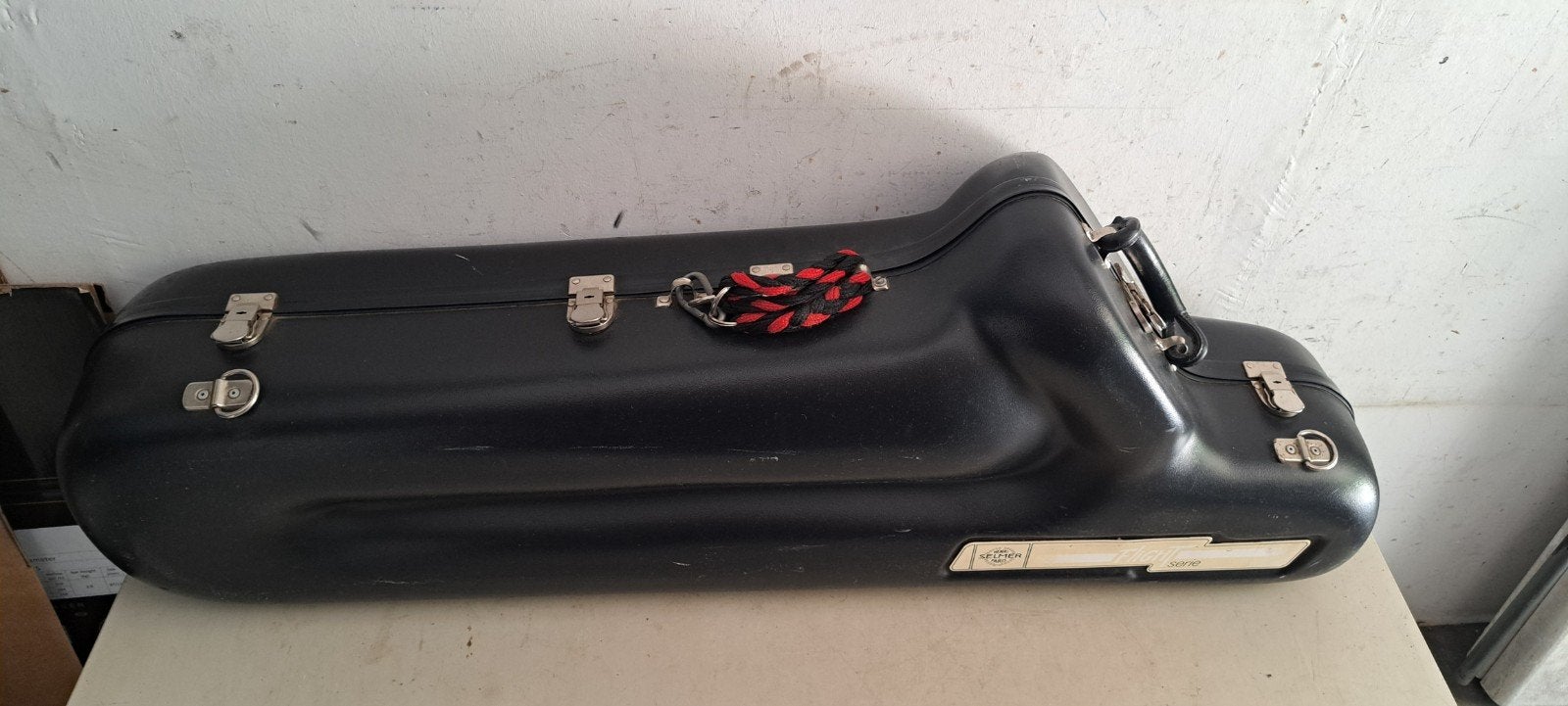 Vintage Henry Selmer Paris flightcase saxofoonkoffer by, Muziek en Instrumenten, Ophalen of Verzenden, Gebruikt, Alt