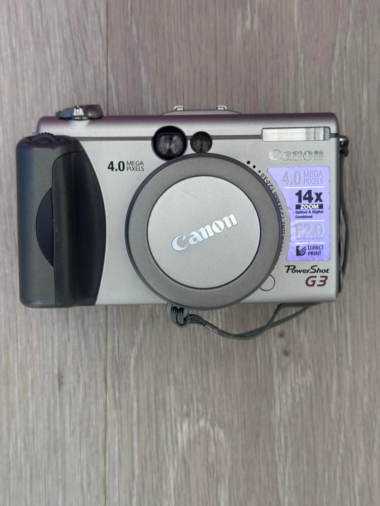 Canon PowerShot G3 - 4.0 Megapixel Digitale Camera, Canon, Compact, Ophalen of Verzenden, Zo goed als nieuw